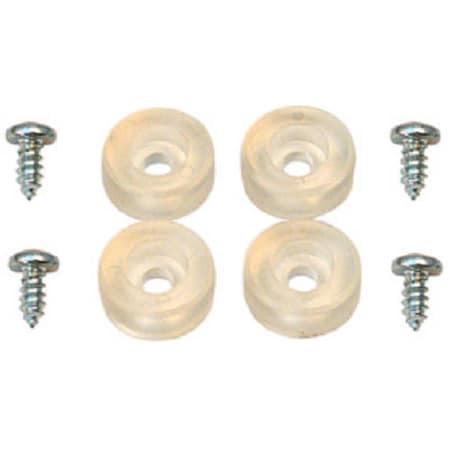 Prime-Line 19551 Shower Door Bumper Assortment, 4PK 659011